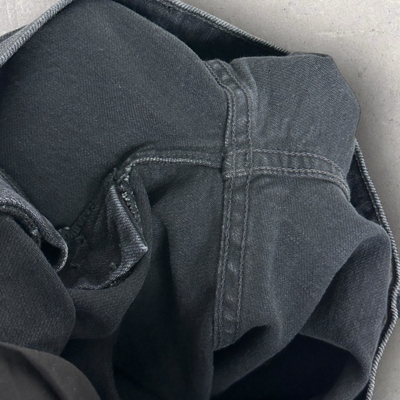 Mother Superior The Tomcat Jeans Womens Size 31 Black Lies Straight‎ Leg Denim - Picture 12 of 14